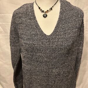 St. John's Bay Charcoal Knit Pullover